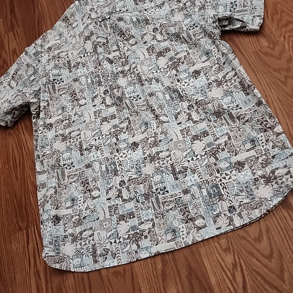 Columbia button down short‎ sleeve shirt xl cotton 1 pocket